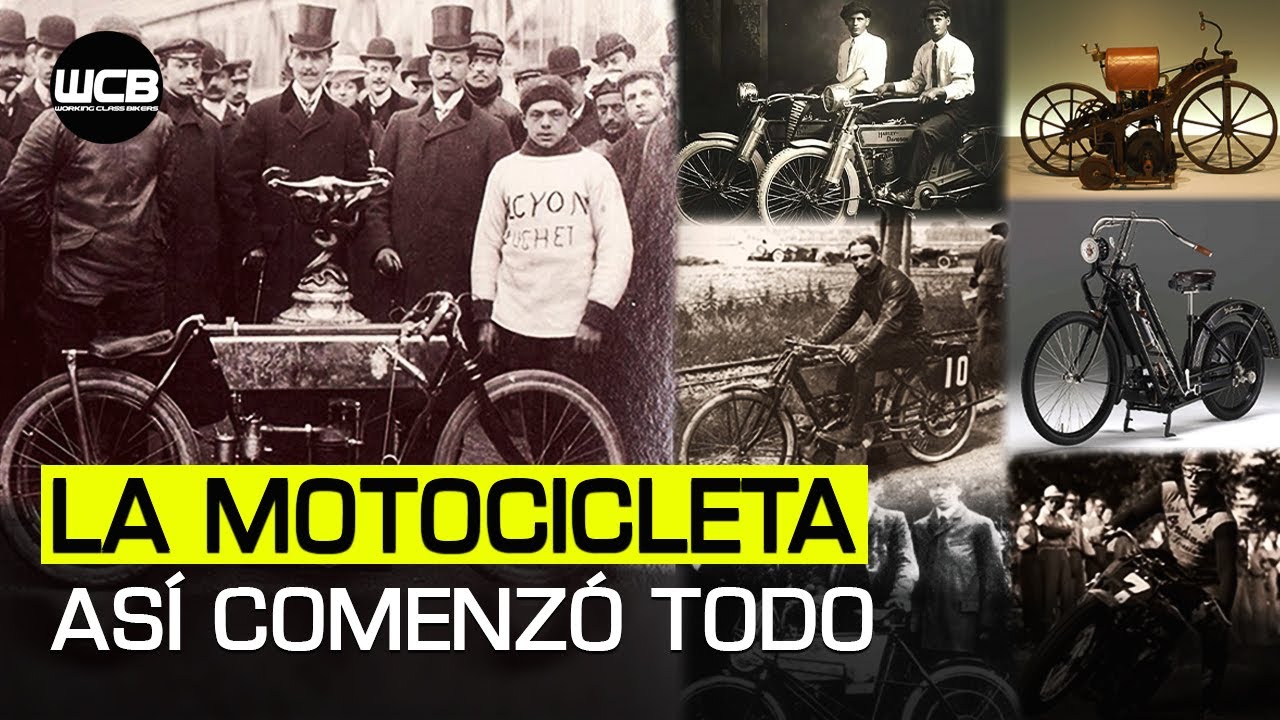 HISTORIA de la MOTOCICLETA: La REVOLUCIÓN de las DOS RUEDAS