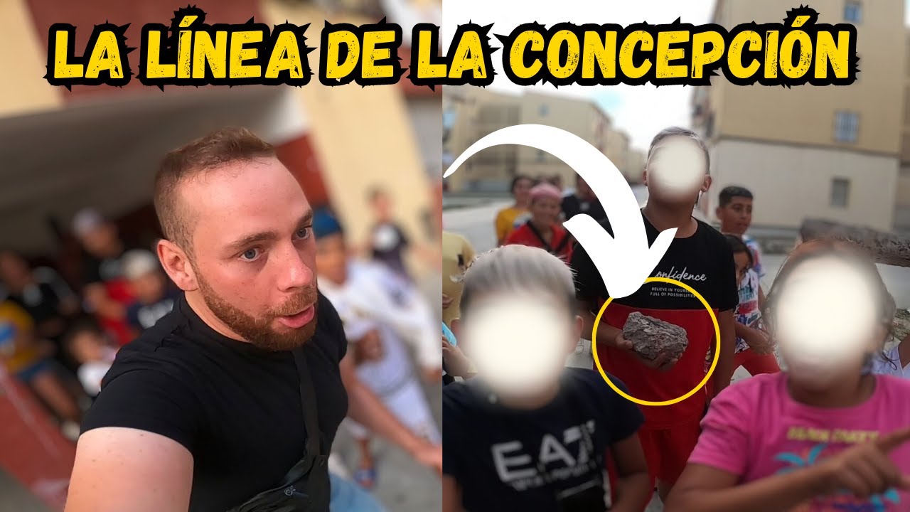 Es IMPOSIBLE grabar en este barrio loco de LA LÍNEA de la CONCEPCIÓN