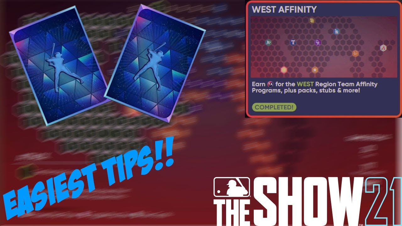 THE EASIEST WAY TO COMPLETE MLB THE SHOW 21 CONQUEST !!!!!!!