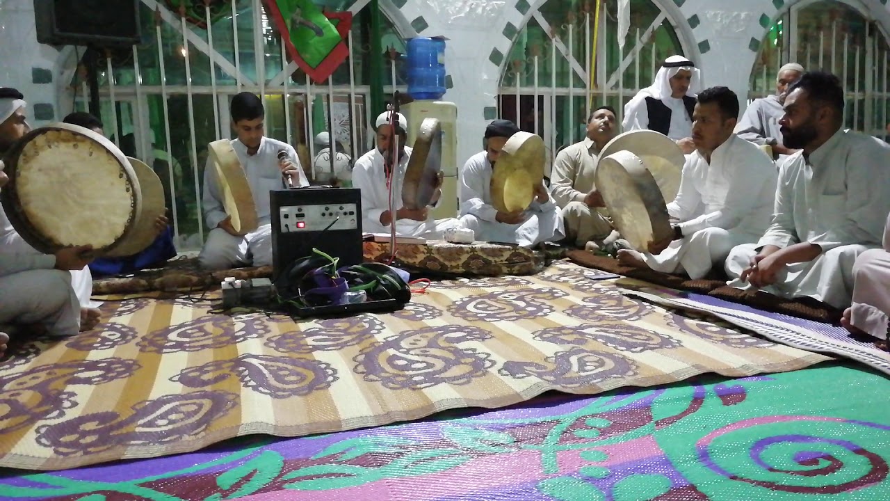 معلوم ابوعساف راعي الشاني- يدرك مريدة بيوم صار محاني)المداح عيسى العبود في تكية ومرقد شيخ زوين