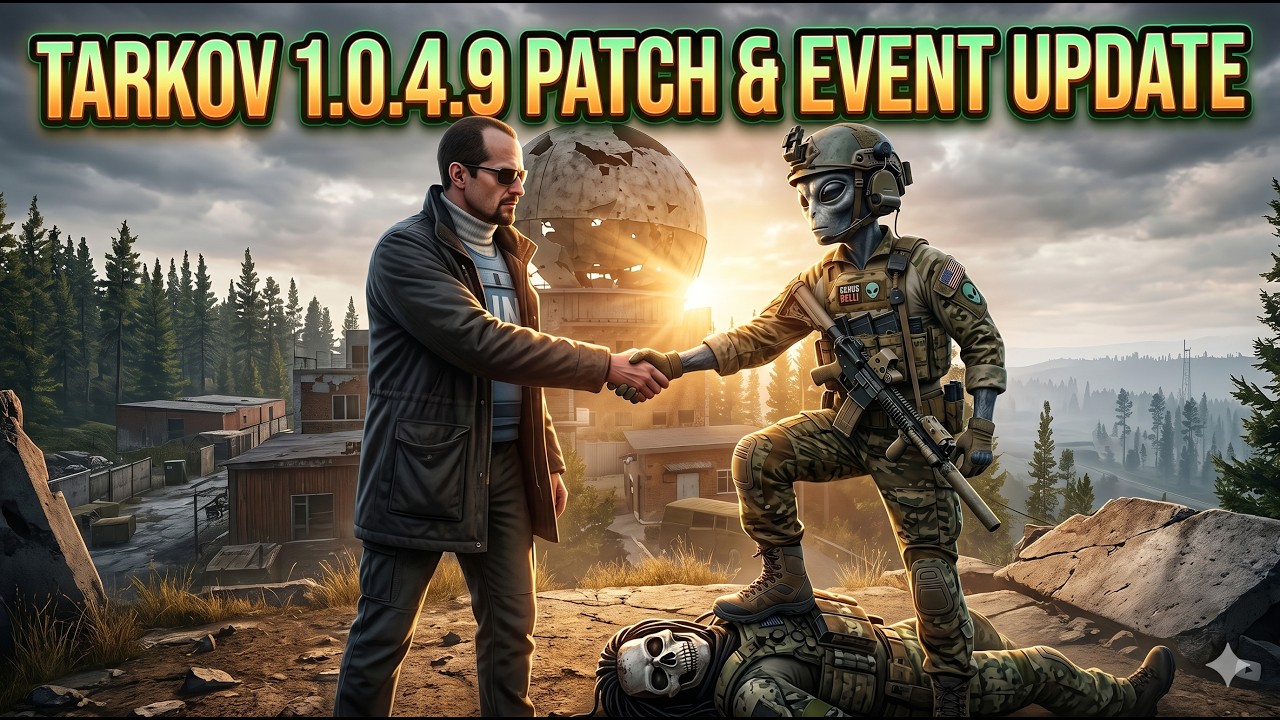 ESCAPE FROM TARKOV PATCH 1.0.4.9 & EVENT COMPLETION! (UNHEARD EDITION XP BOOST?!)