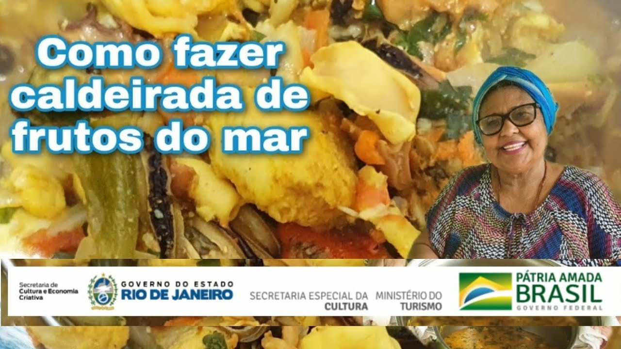 Culinaria Ancestral, fazendo Arte com Axé! CALDEIRADA DE FRUTOS DO MAR/EU APRENDI ASSIM!