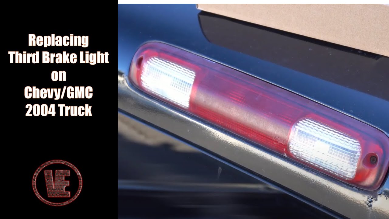 Replacing the third brake light on our 2004 gmc truck