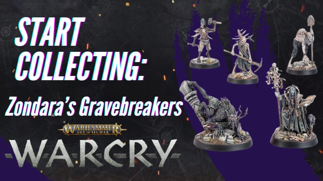 Start Collecting Warcy: Soulblight Graveyards - Zondara's Gravebreakers