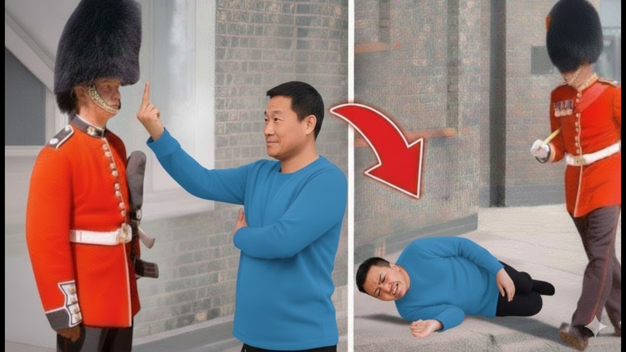 Wenn Touristen von den königlichen Wachen brutal gedemütigt werden!