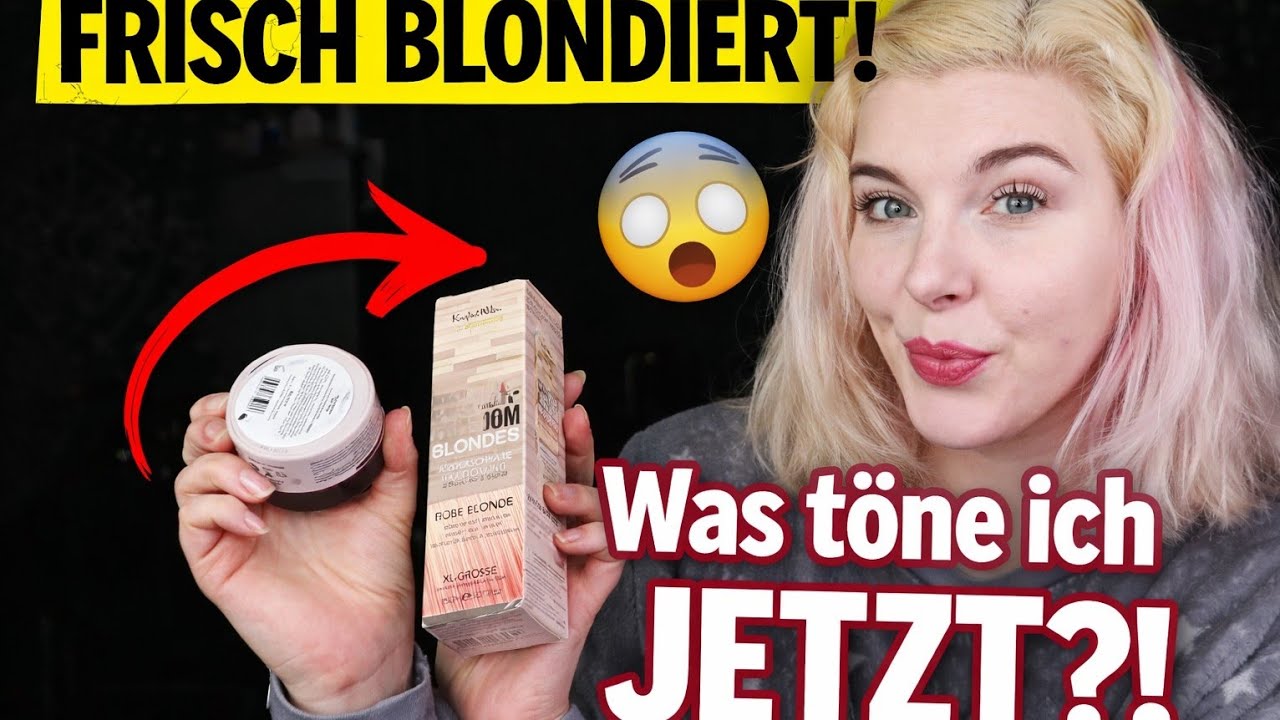 ANSATZ FRISCH BLONDIERT 😳 Was töne ich JETZT?!