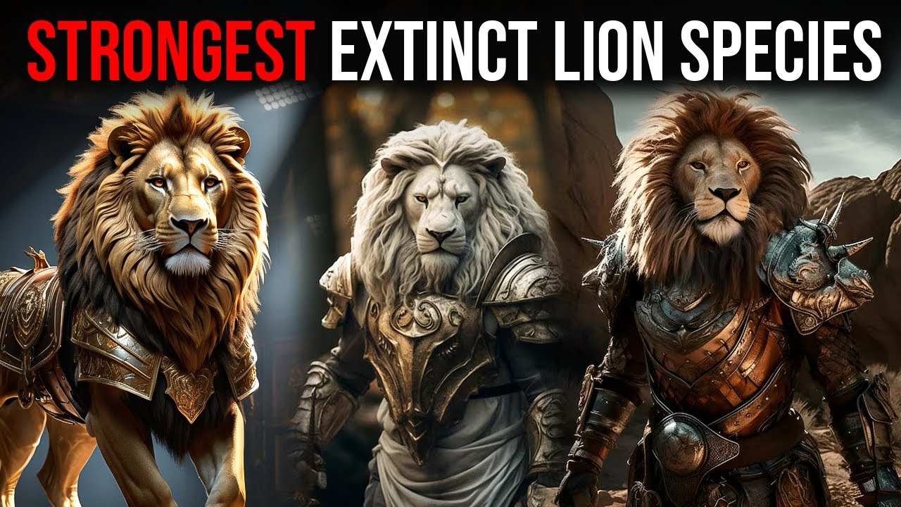 6 Most Powerful Lion Species