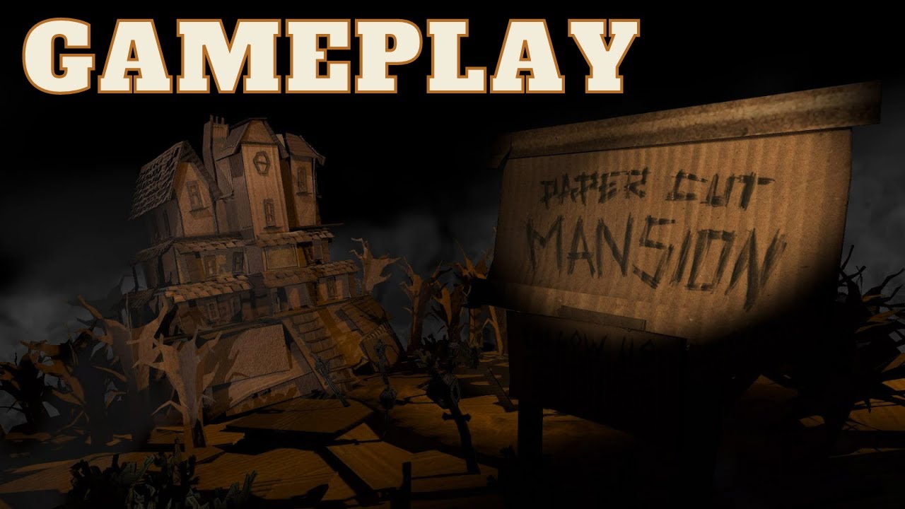 Paper Cut Mansion Gameplay Walkthrough [No Commentary]