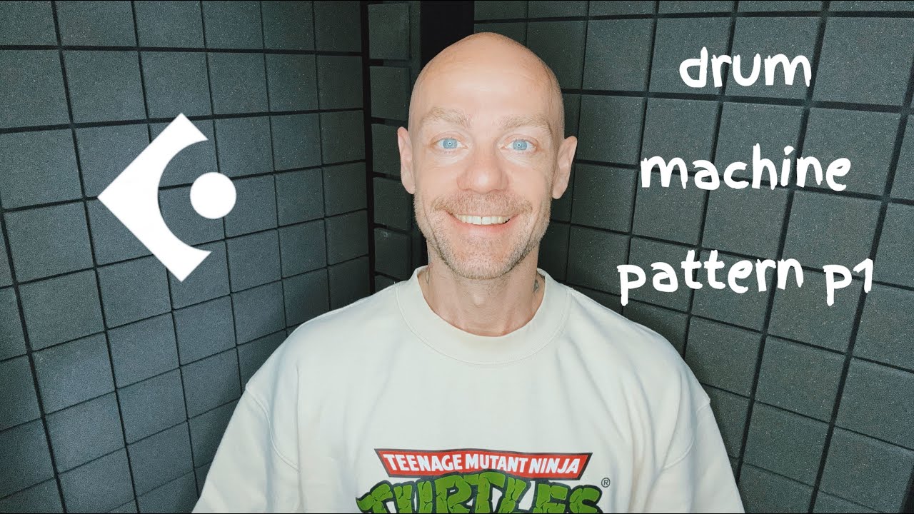 патерны драм машины в cubase (drum machine pattern p1)