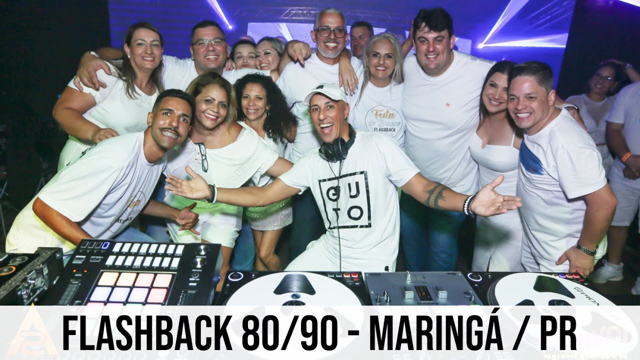 Guto Loureiro - Setmix 80/90 - Festa do Branco no FIRE Clube em Maringá / PR