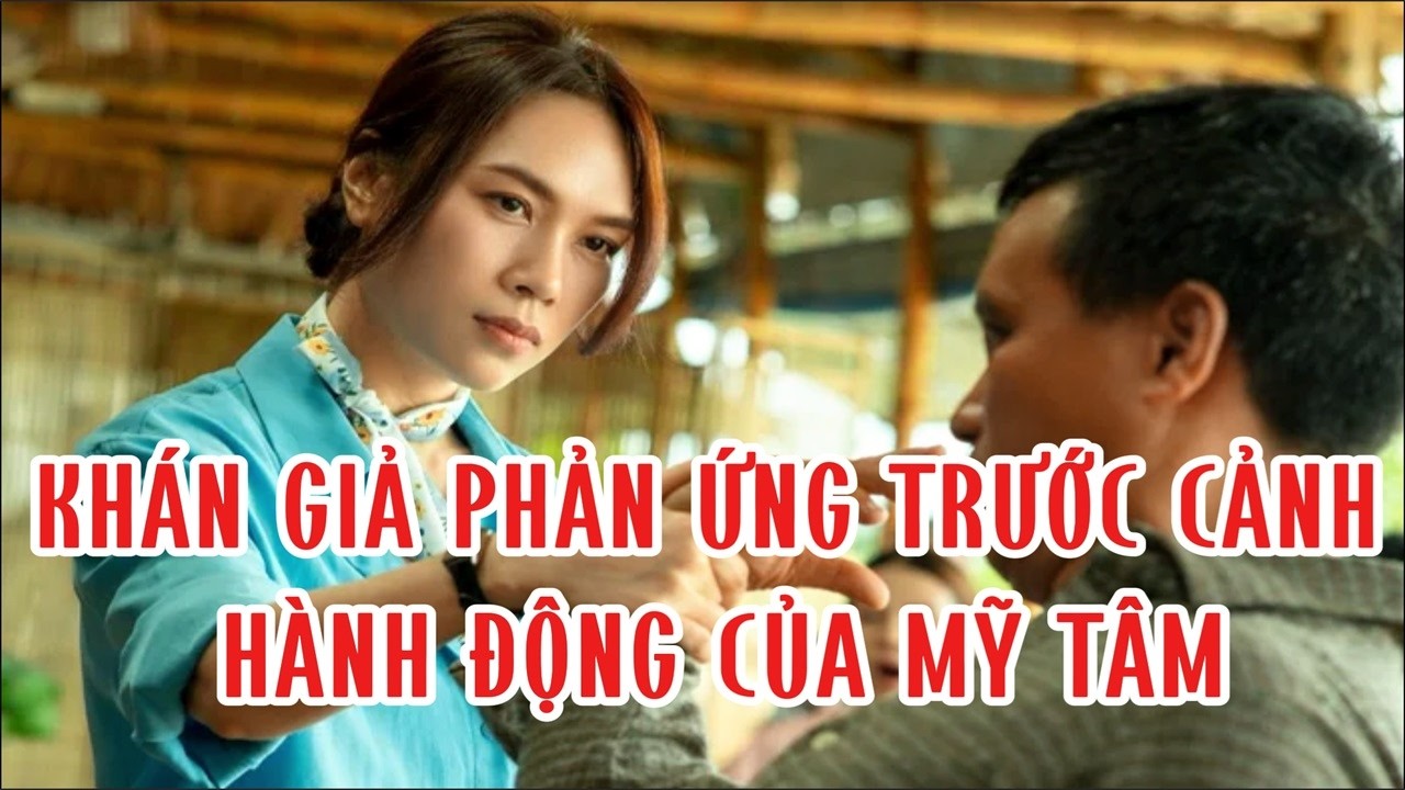Khán giả phản ứng trước cảnh hành động của Mỹ Tâm