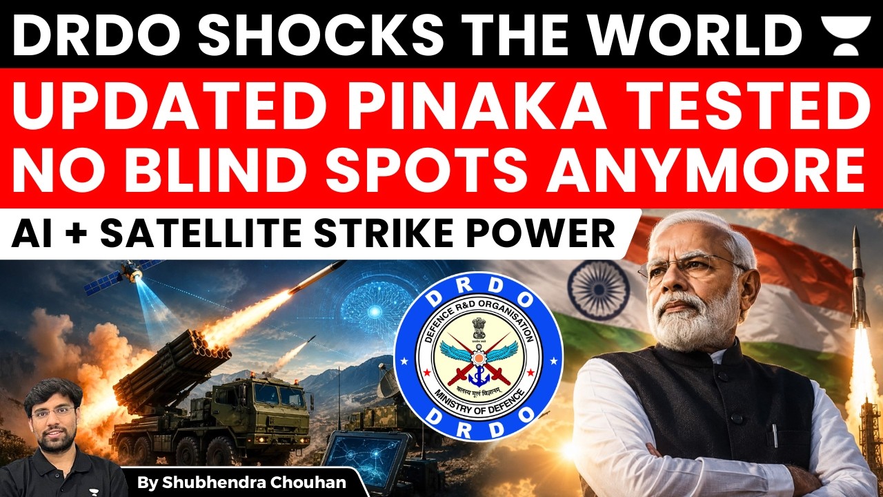 DRDO Tests Long-Range Pinaka Rocket System with AI & Satellite Integration | India&rsquo;s Defence Boost