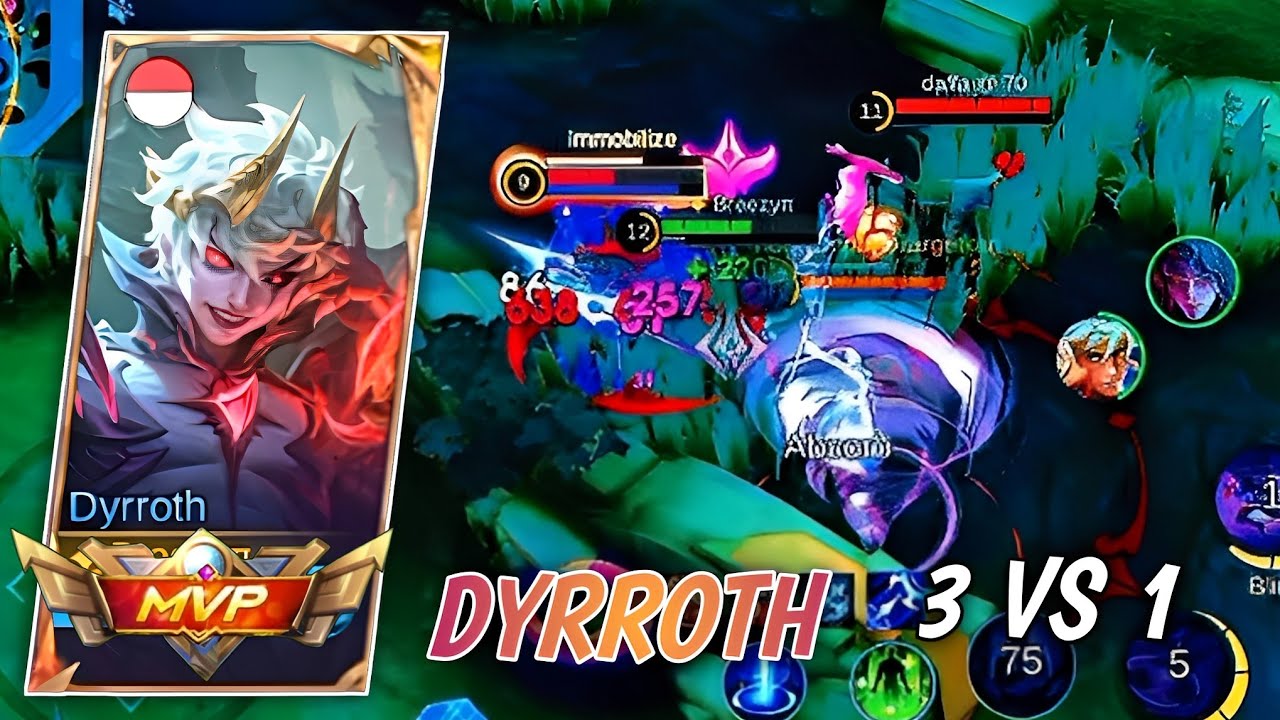 Dyrroth Vs Everybody | MLBB Gameplay