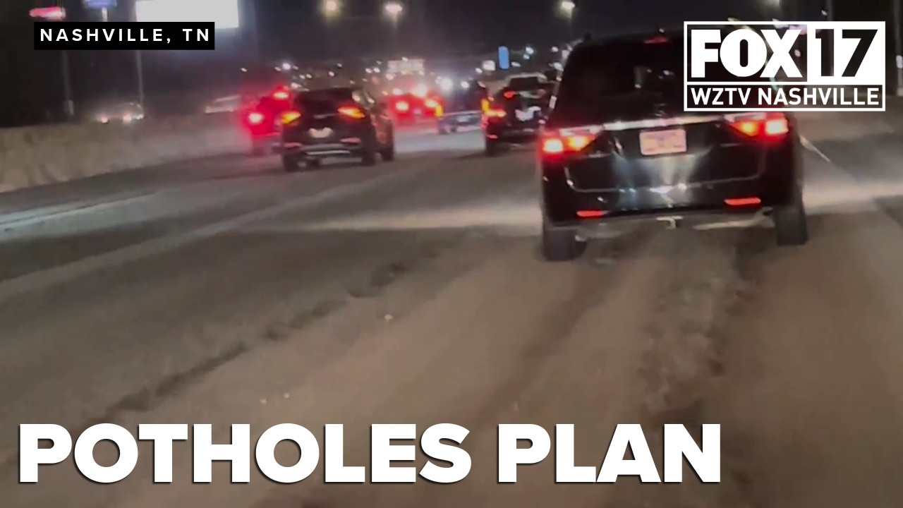 TDOT tackles potholes across Middle Tennessee following winter storm