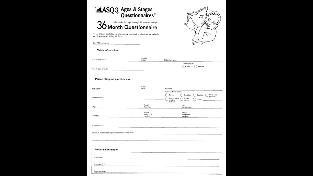 How to Complete ASQ-3 and ASQ SE-2