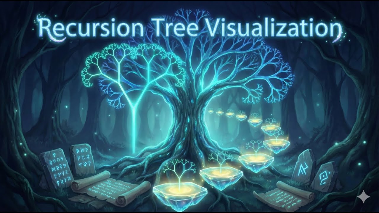 Recursion Tree (Part 2): Enhanced Stack & Fractals 🌳✨