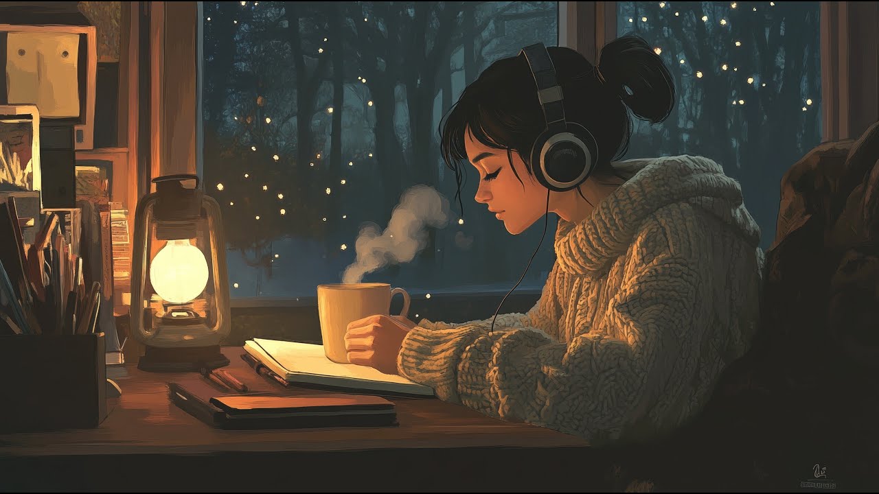 Cottagecore Study Lo Fi – Lantern Light Beats for Deep Focus