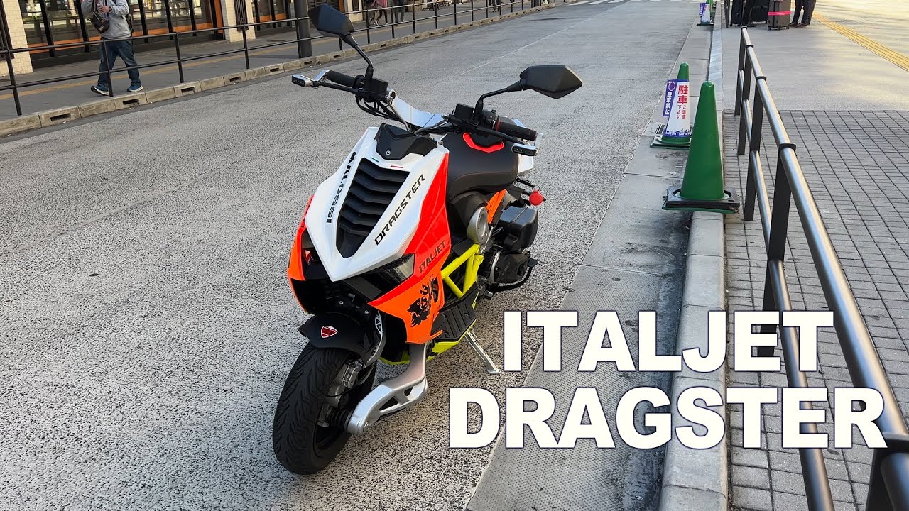 ITALJET DRAGSTER 200 MALOSSI EDITION | PURE SOUND | POV | #1