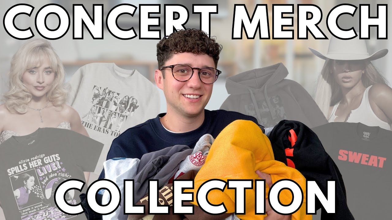 A HAUL of ALL of My Concert Merch!