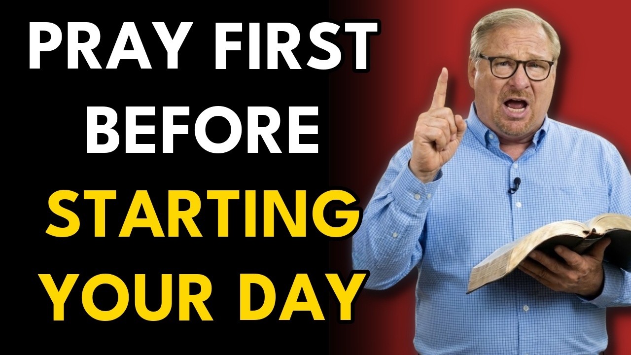 Morning Prayer to Activate God's Peace in Your Heart and Mind Now - Pastor Rick