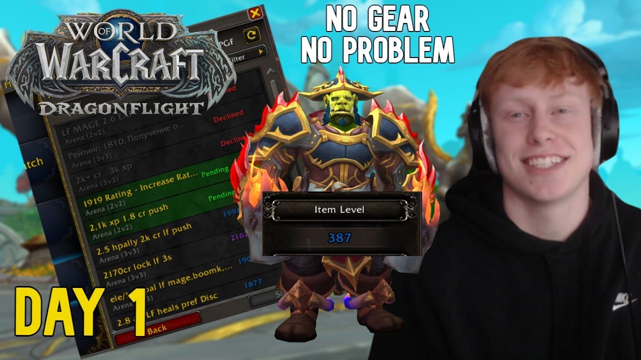 Zero To Hero Challenge Day 1 - Totally New Monk in LFG