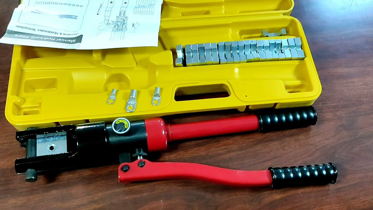 #pince a sertir #hydrolique 16 ➡️300 mm²