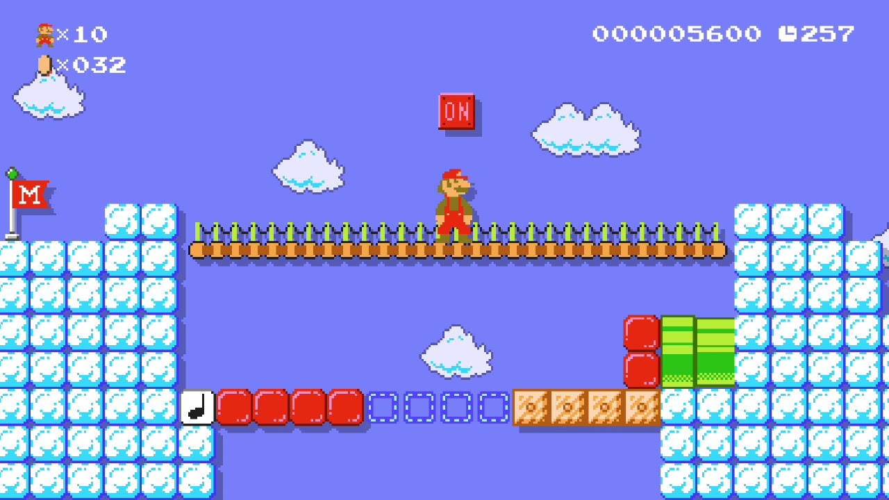 Super Mario Maker 2 - Excursión con interrupción