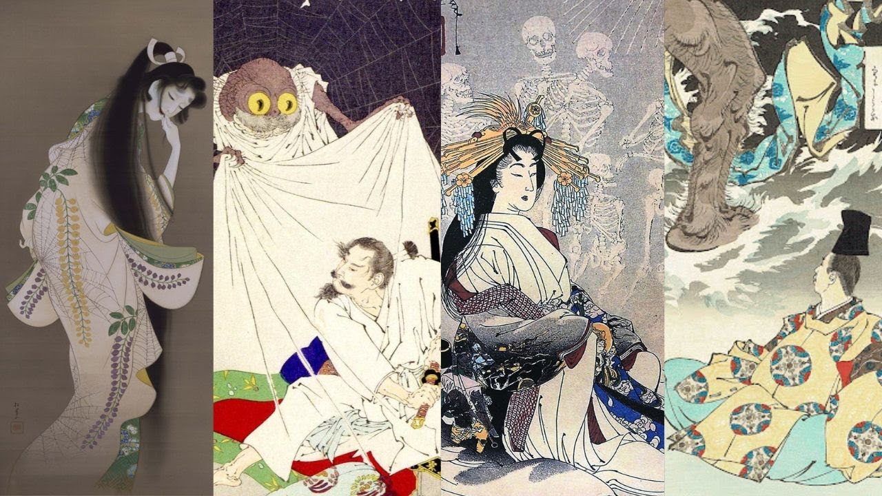 Japanese Ghost Stories – Edo Horror Ambient Music with Biwa, Shakuhachi & Taiko | Haunted Japan BGM