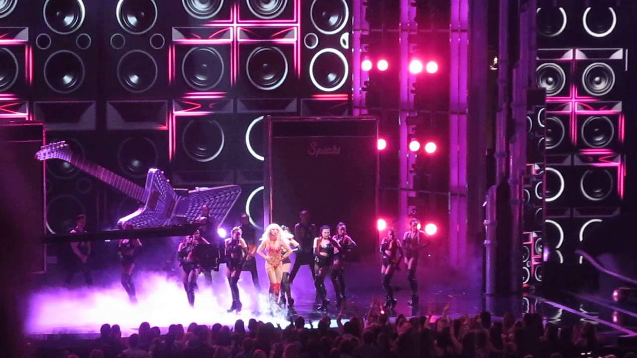 Britney Spears at Billboard Music Awards at T Mobile Arena 5/22/16