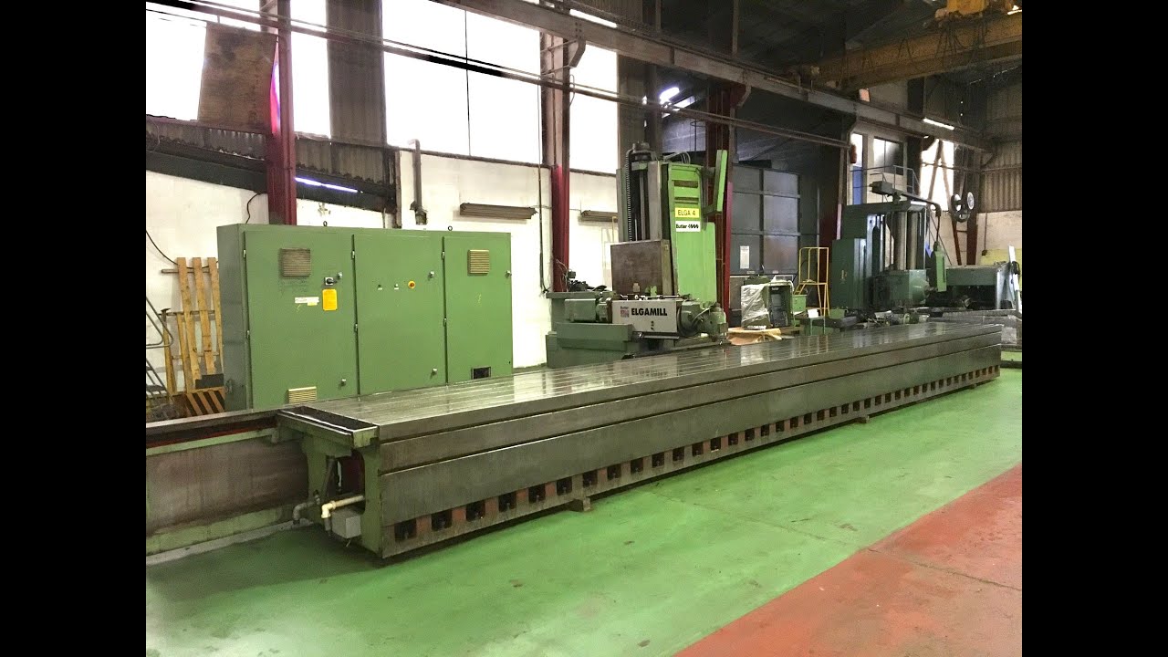 CNC FIXED BED MILLING MACHINE BUTLER ELGAMILL HE - WWW.LEBAUT.COM