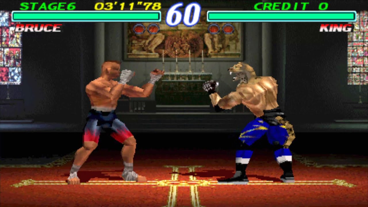Tekken 2 VER.A [Arcade] - play as Bruce Irvin
