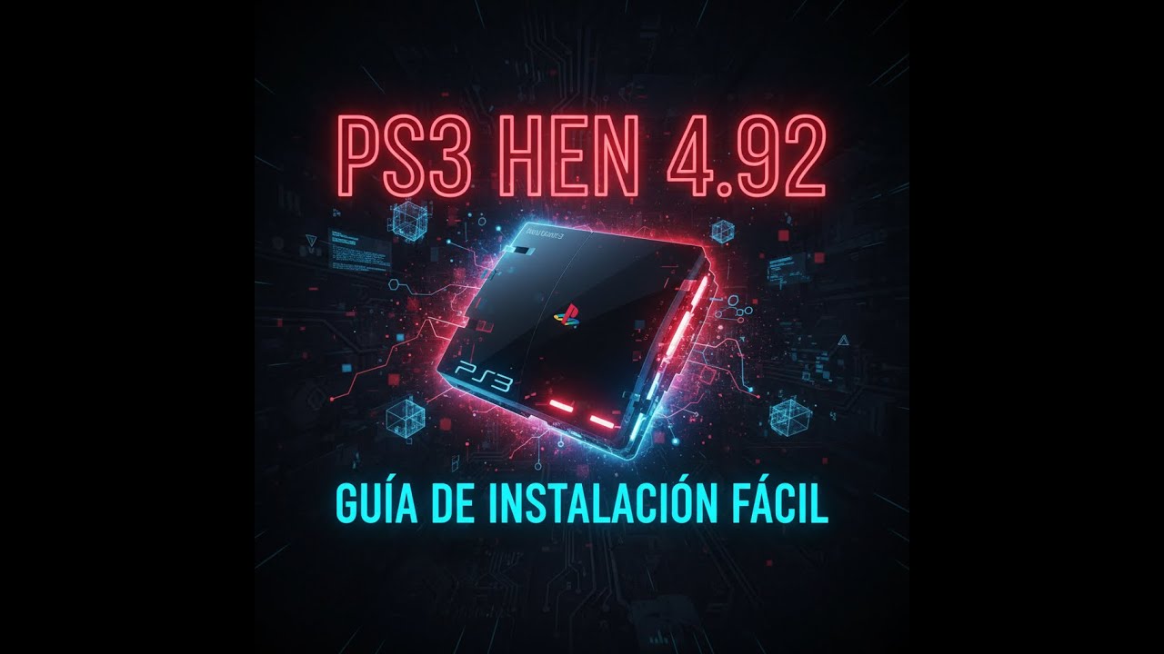🔥 Libera CUALQUIER PS3 | HEN 4.92 Paso a Paso #hen #ps3 #ps3hen #gaming #tutorial
