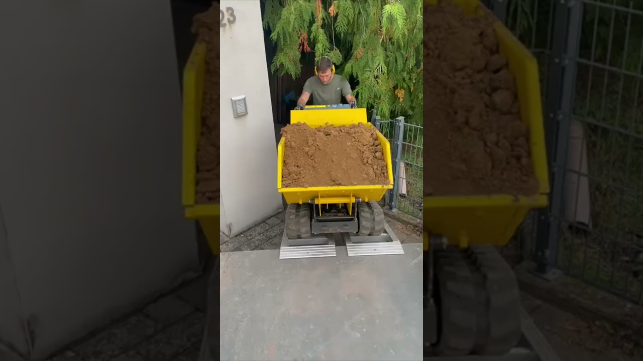 RMD650 #baustelle #bauger&auml;te #baualltag #minidumper #raupendumper #kettendumper #bagger