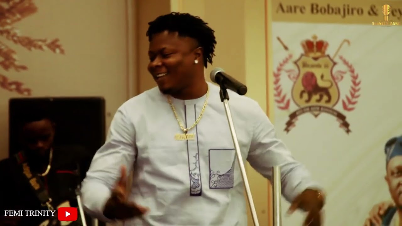 Femi Trinity performance for Aare Bolarinwa (elegushi )