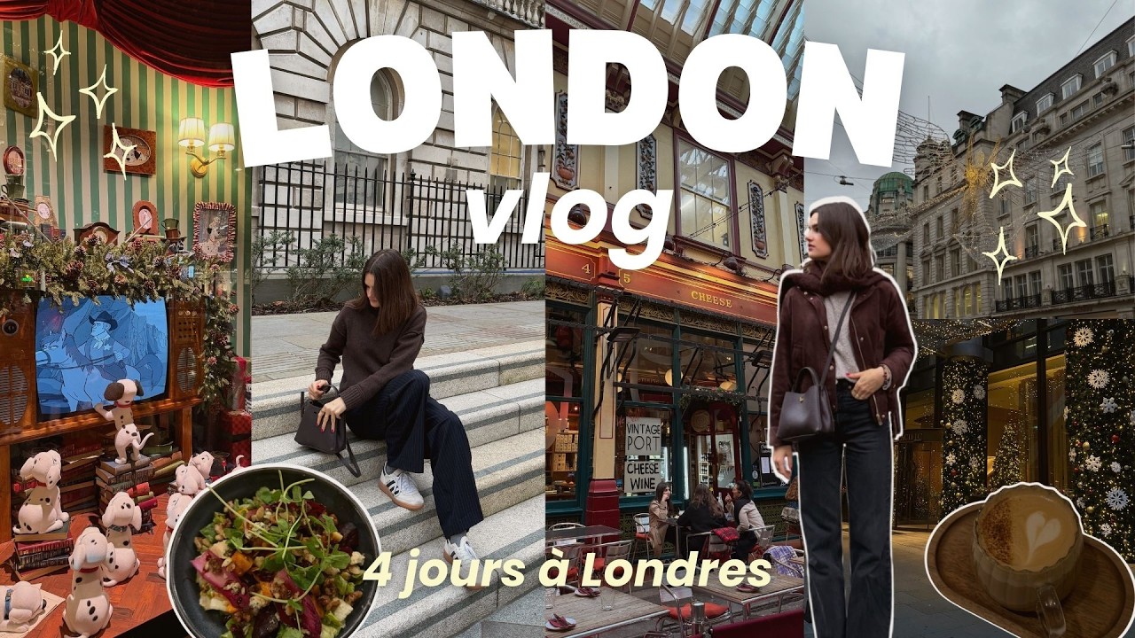 UN WEEK-END À LONDRES (vlog) 🇬🇧 | que faire, où manger, où aller ? mes conseils ✨