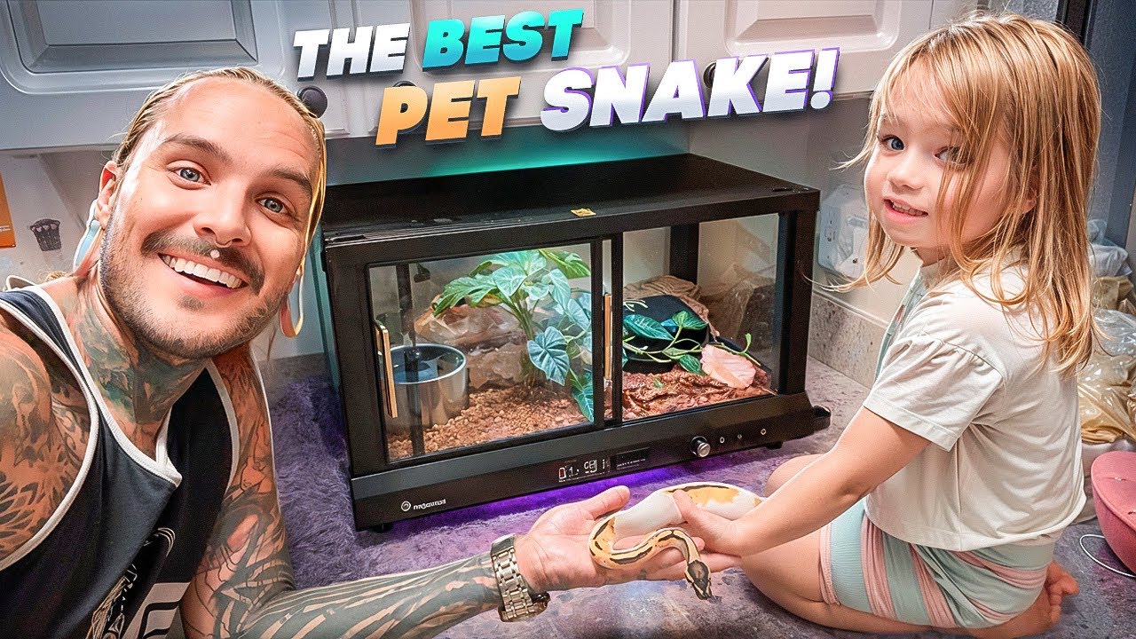 BEST PET SNAKE for KIDS?! 
