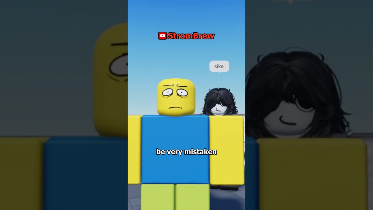 if you BECAME your roblox avatar..