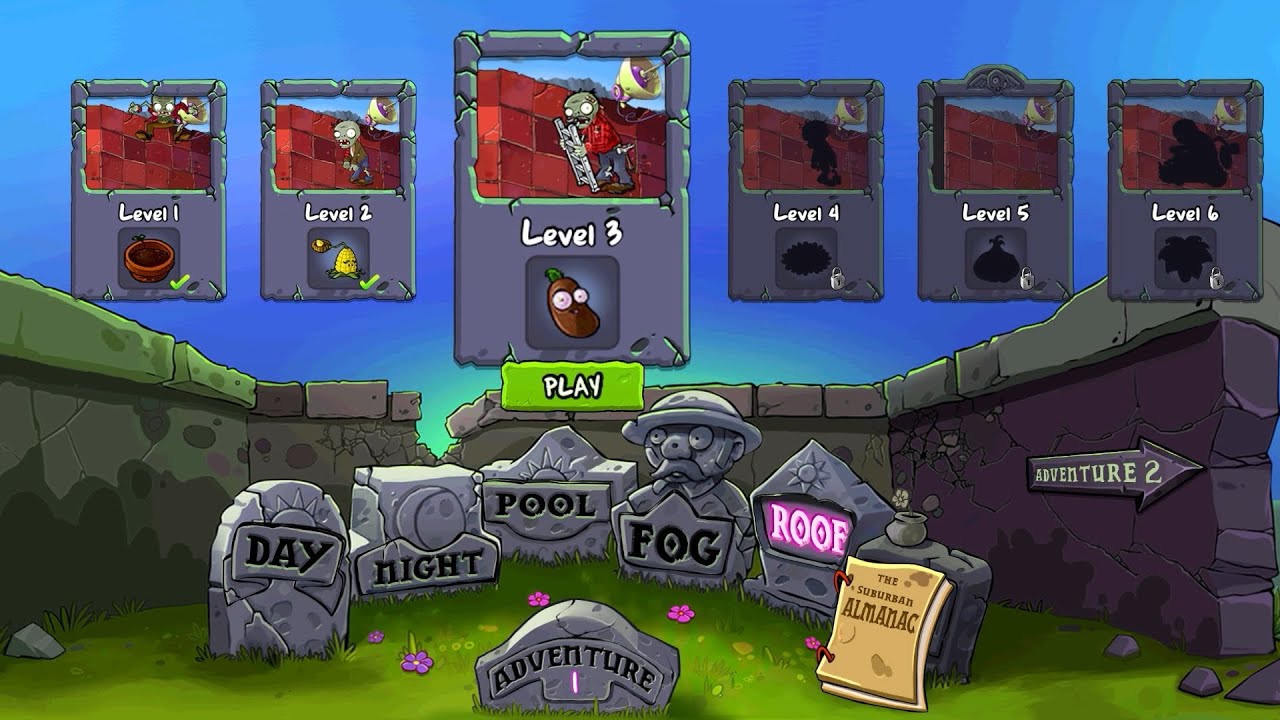 Roof Level 3 Gets Serious! ☕🔥 Coffee Bean Unlocked | PvZ Roof Mode