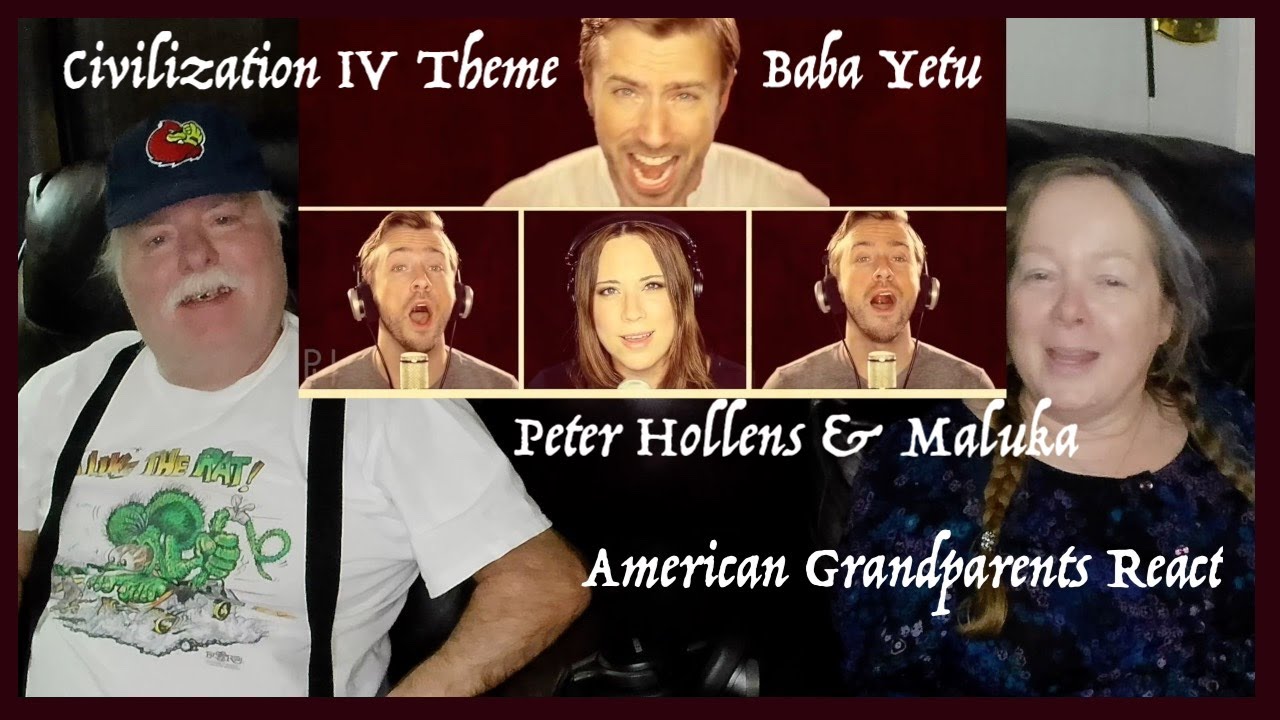 Baba Yetu  - Civilization IV Theme - Grandparents from Tennessee (USA) react - first time reaction