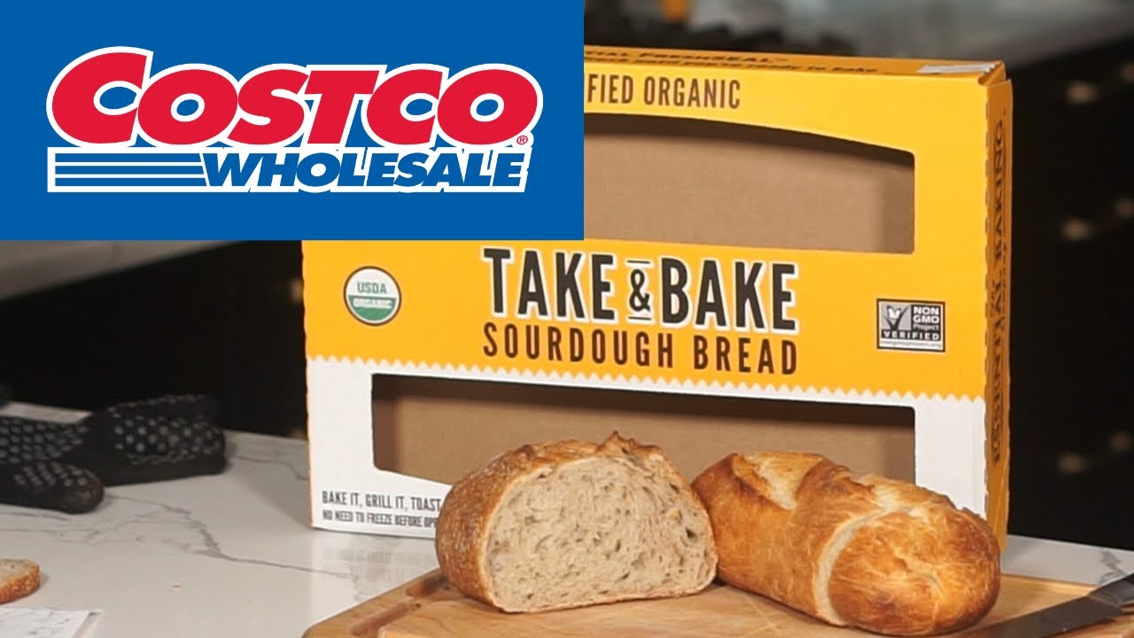 Costco Haul Review: Take & Bake Sourdough Bread - LONG Shelf Life