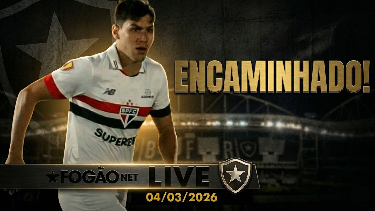 FOGÃONET LIVE: BOTAFOGO ENCAMINHA CONTRATAÇÃO DE FERRARESI | SETOR ESGOTADO PARA JOGO DE VOLTA