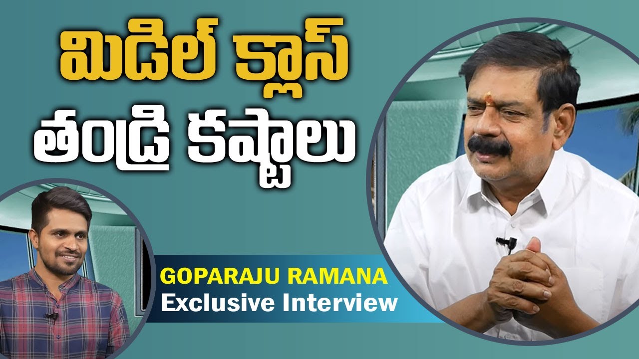 Goparaju Ramana Exclusive Interview | Middle Class Melodies | Anand Deverakonda | Varsha | Mr Nag