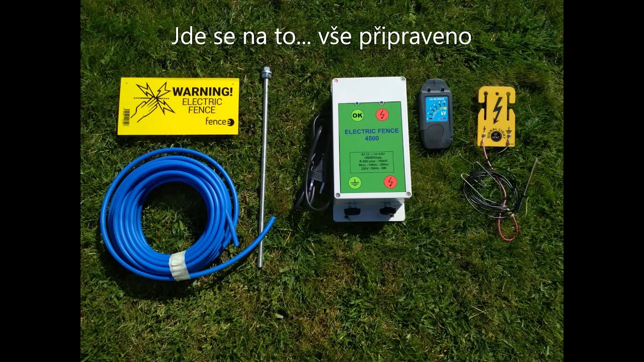 Elektrický ohradník - Stavba ( Electric Fence )
