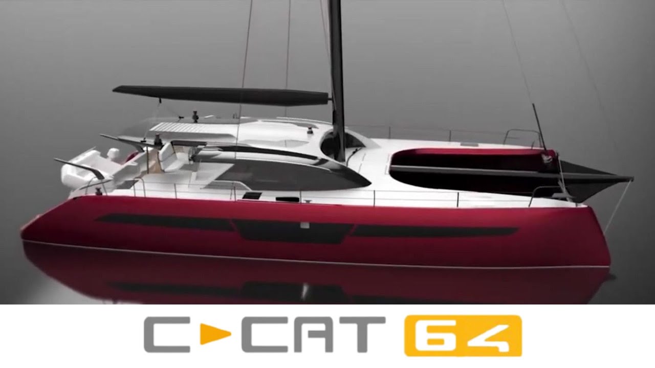 Explorez le nouveau catamaran sur mesure C-CAT 64 en visite 360&deg; | C-Catamarans