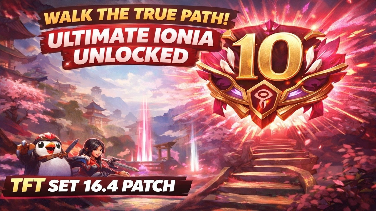 Walk The True Path! Ultimate Ionia Unlocked | TFT Set 16.4 Patch