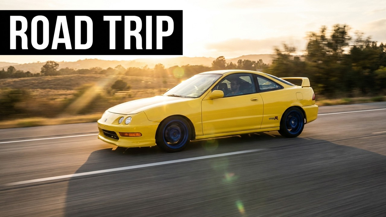 K24 INTEGRA ROAD TRIP TO THE ACURA HONDA CLASSIC CAR MEET