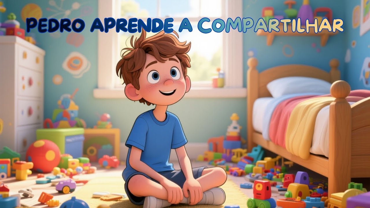 Pedro Aprende a Dividir! | Desenho Infantil Educativo 🧸🤝