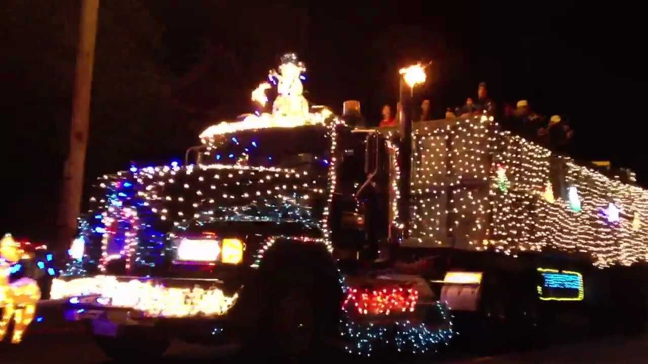 2011 Lighted Truck Parade in Victoria BC