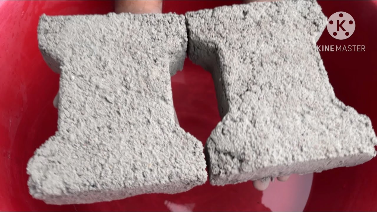 Soft sand cement floor water crumbling #sandcement