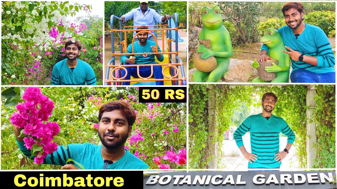 Coimbatore Botanical Garden | tamilnadu 2nd largest botanical garden | TNAU botanical garden